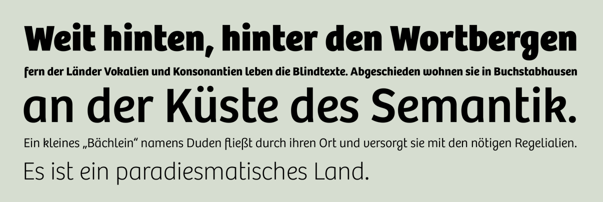 typografie schriften