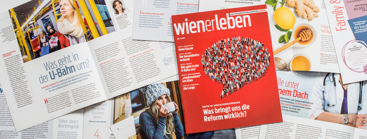 © Matthias Dorninger Seiten aus dem Magazin "wienerleben"