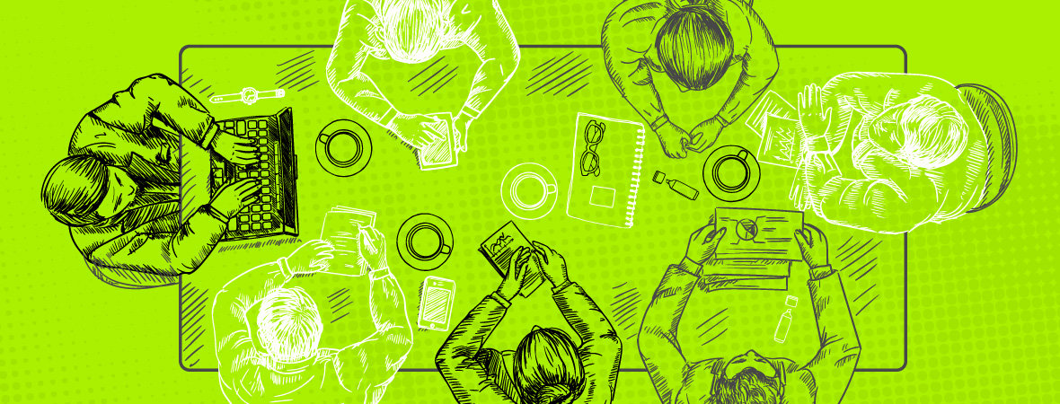 8 Tipps für eine effektive Redaktionssitzung | Illustrationen: Shutterstock (Macrovector, schiva) 8 Tipps für eine effektive Redaktionssitzung