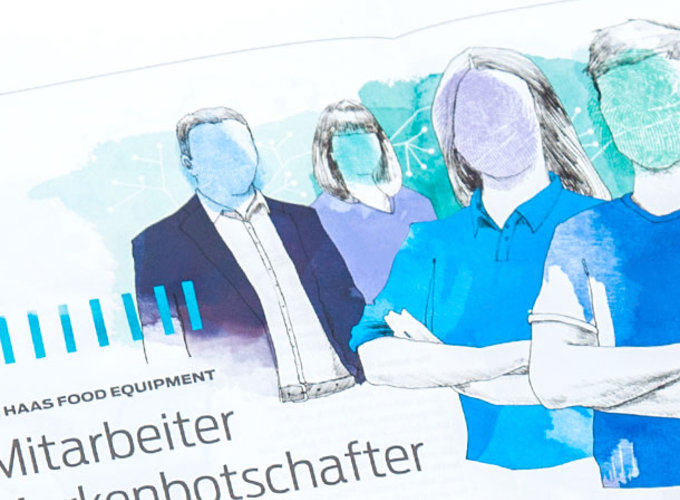 Illustrationen: Maßgeschneidert fürs Kundenmagazin