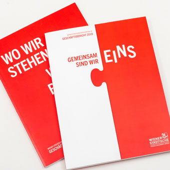 Wr. Städtische Geschäftsbericht 2017/2018 Cover